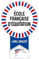 Logo école française d'équitation
